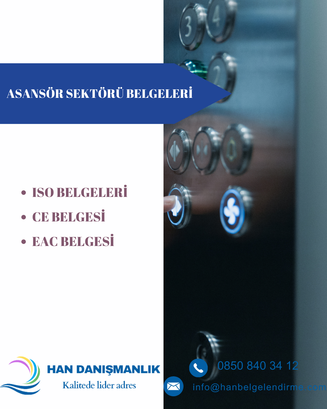 Asansör Sektörü Belgeleri